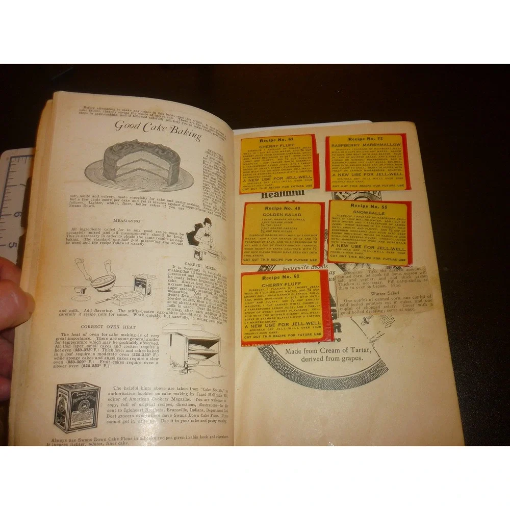 Antique Indianola Nebraska Cook Book Ladies Aid Christian Church  Recipes
